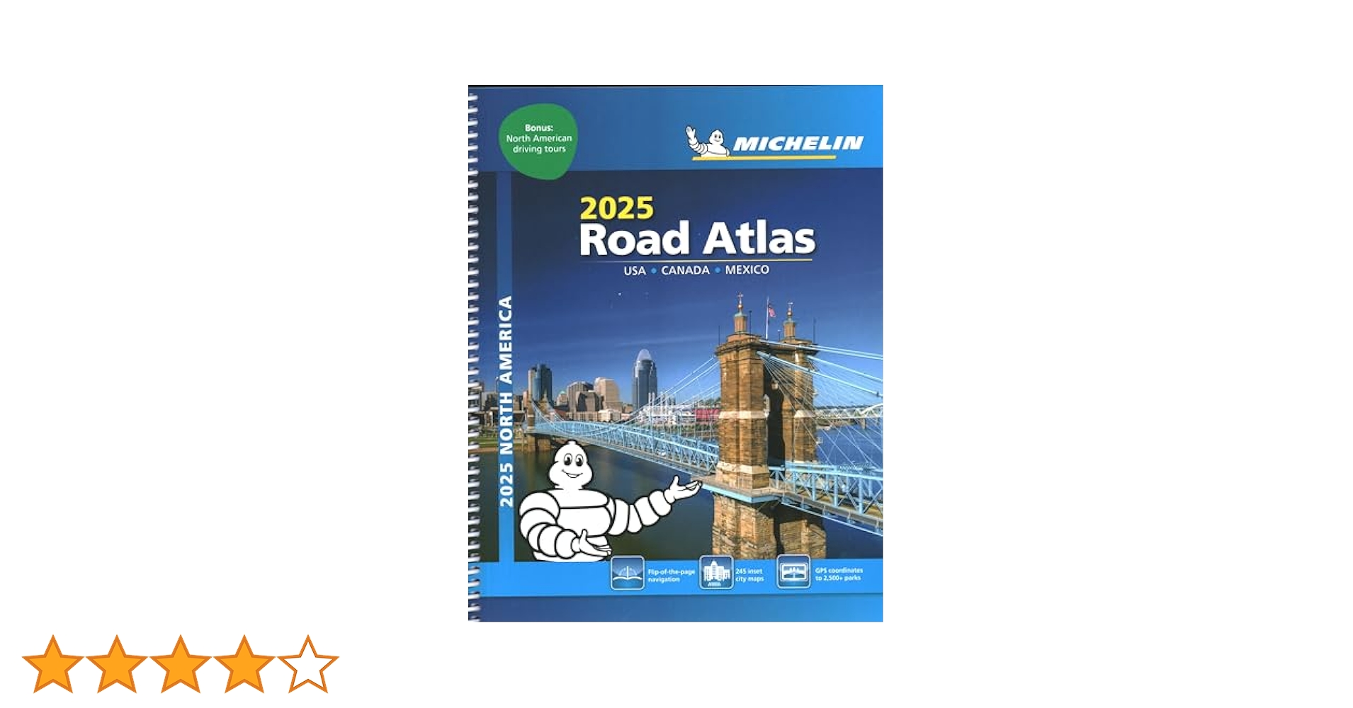 Amazon | Michelin North America Road Atlas 2025: USA
